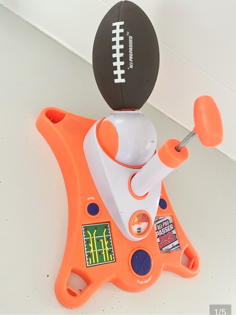 All Pro Passer Robotic Quarterback Football Passing Machine Training Toy